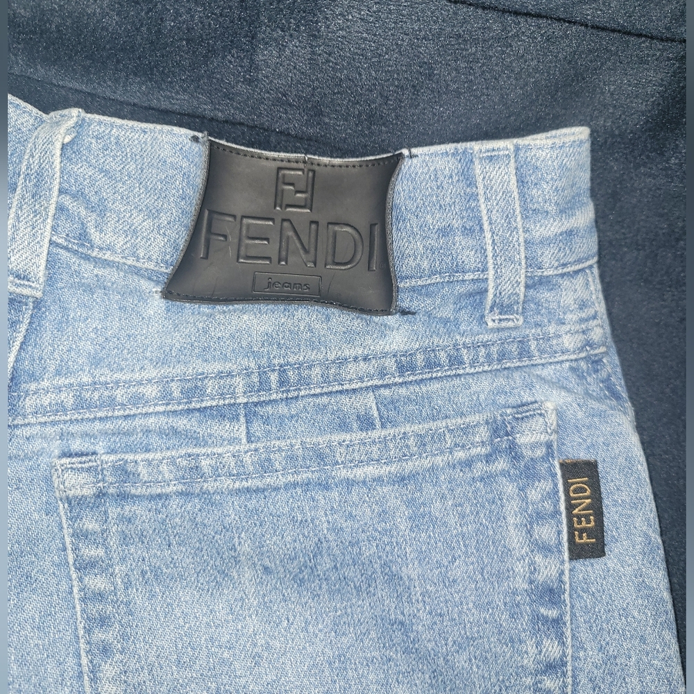 Fendi Light Blue Women's Jeans
